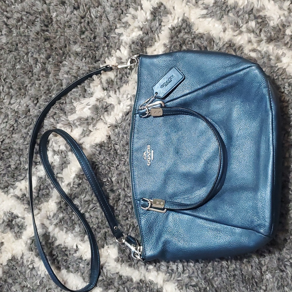 Coach Crossbody Purse blue 💙 Discounted shipping!!